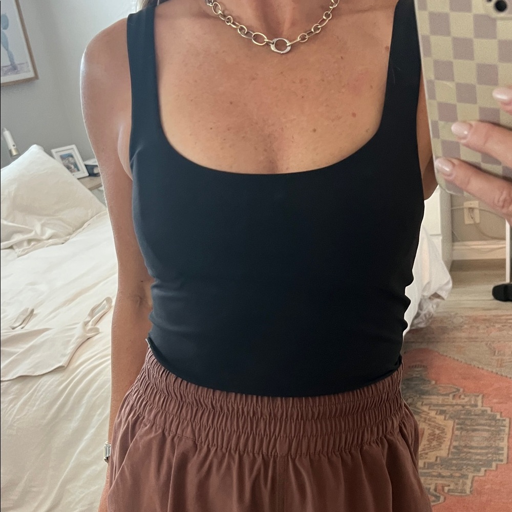 Vuori Black Tank Top